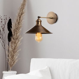 Opviq Sivani - MR - 889 Lámpara de pared de metal color cobre